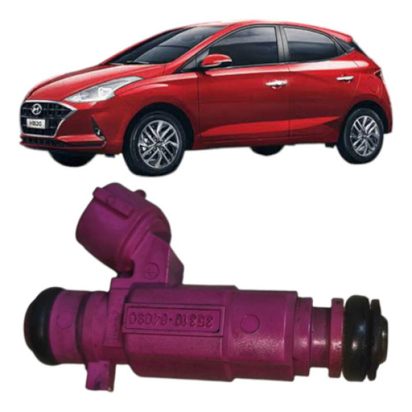 Bico Injetor Hyundai Hb20 1.0 3c Flex 2017 3531004090 220v
