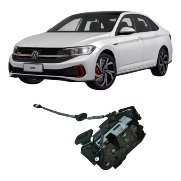 Fechadura Porta Traseira Esq Jetta Gli 2.0 2023 5nn839015b