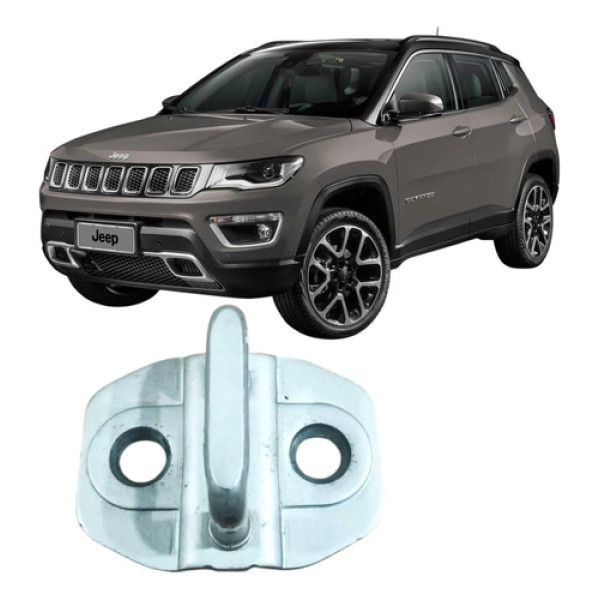 Batente Fechadura Porta Jeep Compass 2020 2.0 Original