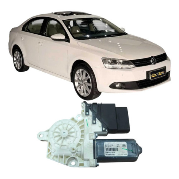 Motor Vidro Traseiro Esquerdo Vw Jetta 2013 936787170