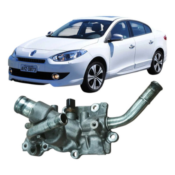 Carcaça Valvula Termostatica Renault Fluence 2012 Original