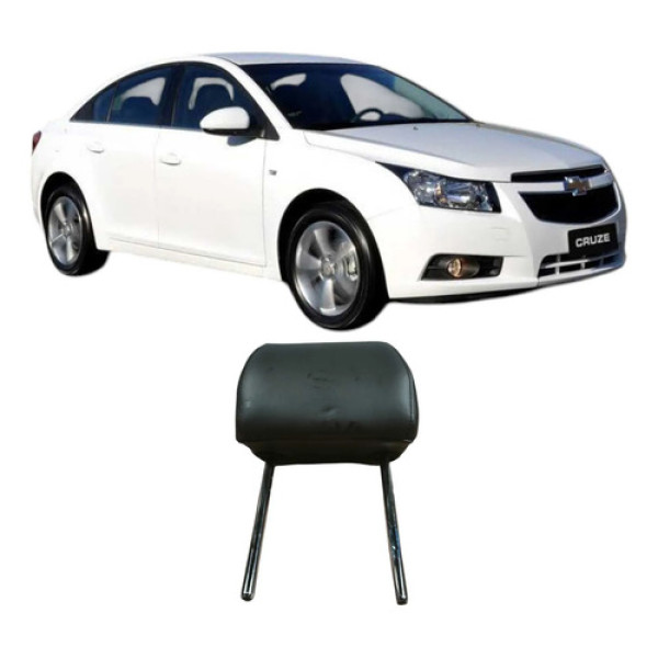 Encosto Cabeça Traseiro Gm Cruze Sedan 2014 1.8 Original Prateado