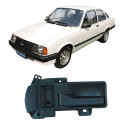 Maçaneta Interna Esquerdo Chevrolet Chevette 1989 Original Branco Dianteira