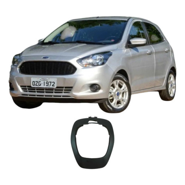 Moldura Porta Objeto Painel Ford Ka 2015 E3b5a045b58a Preto