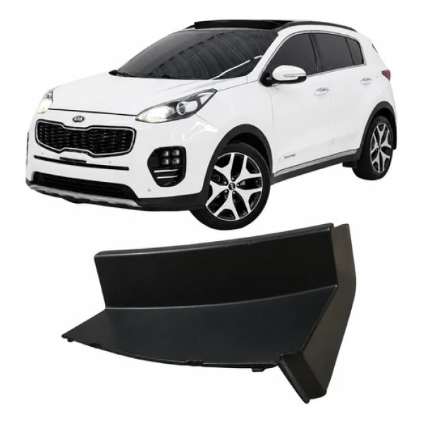 Acabamento Lanterna Direita Kia Sportage 2018 2.0 92402d9 Direito/passageiro Preto