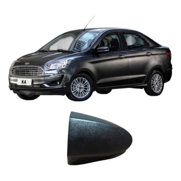 Acabamento Maçaneta Traseira Esquerda Ford Ka 2019 1.5 3c  Preto