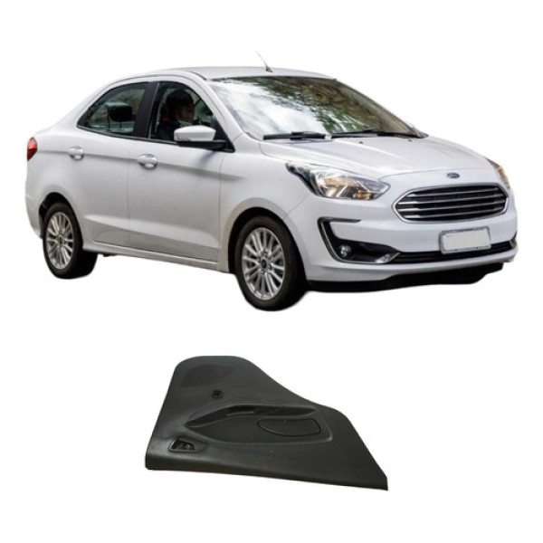 Forro Porta Traseira Esquerda Ford Ka 2019 1.5 3c Original Preto