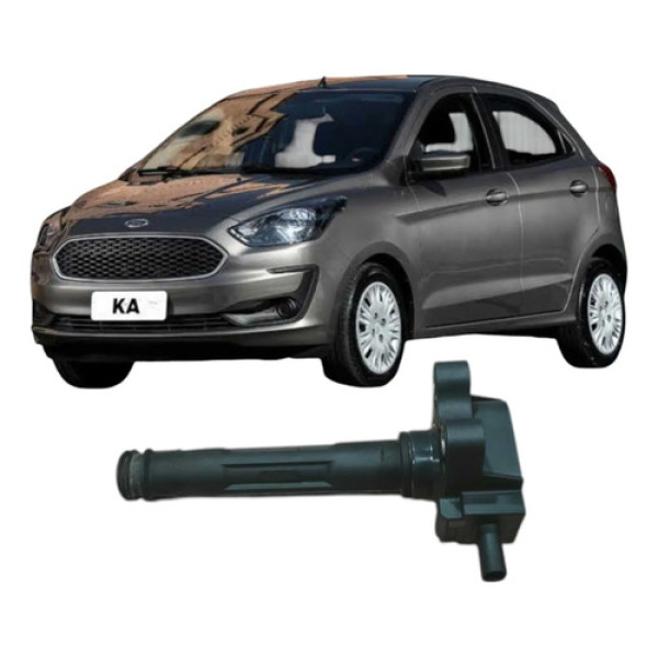 Bobina De Ignição Ford Ká 1.0 3cc Flex 2 Pinos E3bg12a366ca