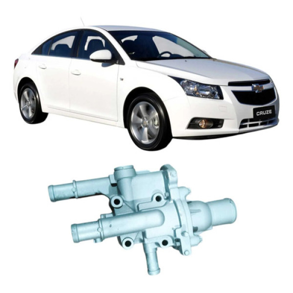 Carcaça Termostática Gm Cruze Sedan 2013 1.8 Automático