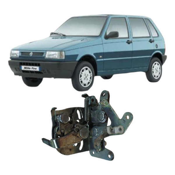 Fechadura Porta Dianteira Direita Fiat Uno 2003 Original 