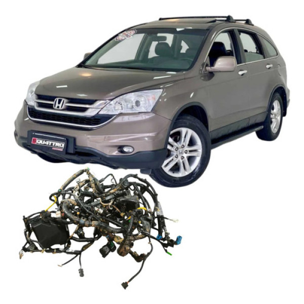 Chicote Cofre Motor Honda Cr-v 2010 2.0 4x4 Original