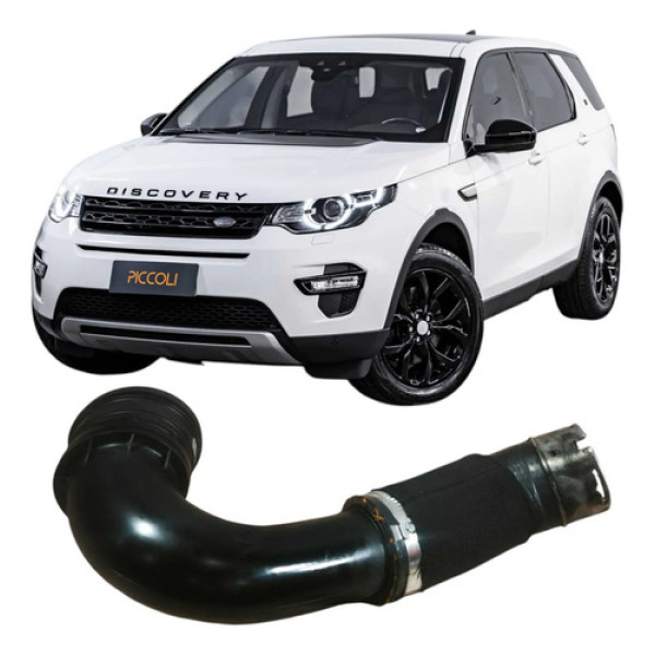 Mangueira Intercooler Land Rover Discovery 2018 Ign Original Preto