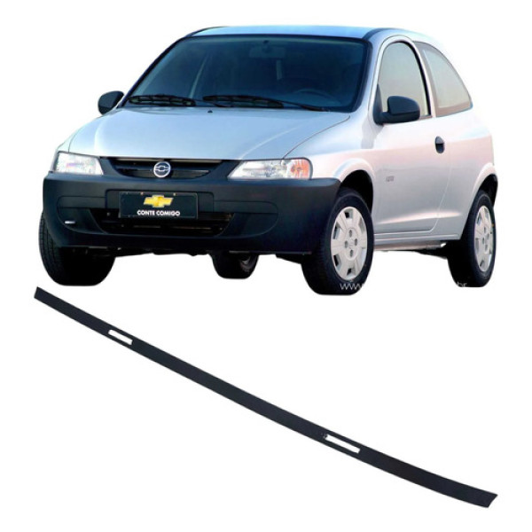 Friso Calha Teto Chevrolet Celta 2003 1.0 Original Branco
