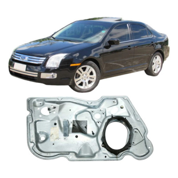Suporte Maquina Dianteira Esquerda Fusion 2006 6h636e5354203 Preto