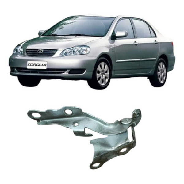 Dobradiça Direita Capo Toyota Corolla 2005 1.8 Original