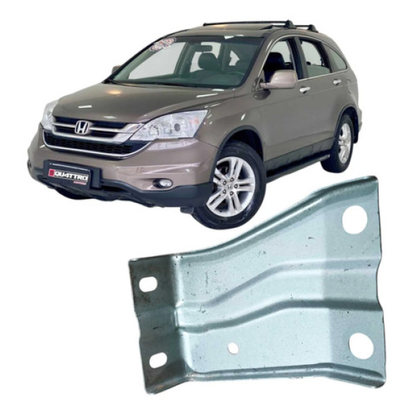 Suporte Paralama Dianteiro Esquerdo Cr-v 2010 Original Prateado