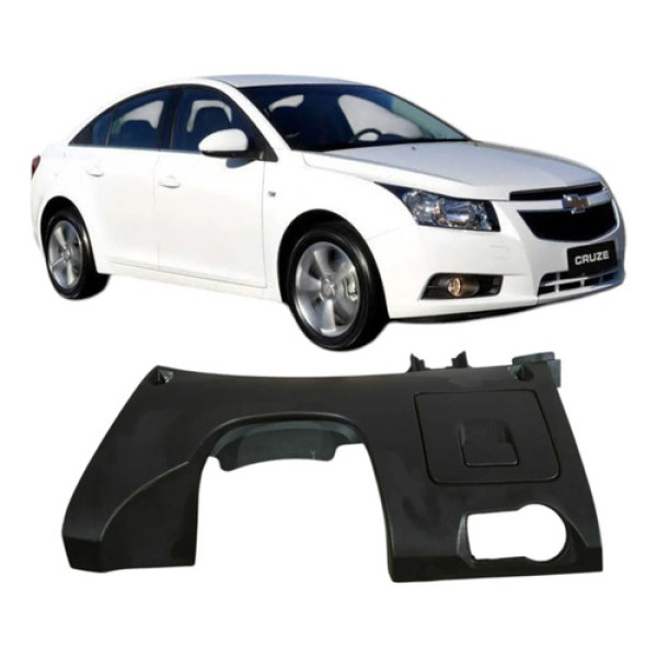 Acabamento Inferior Painel Gm Cruze Sedan 2014 1.8 Original Preto Listras