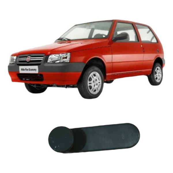 Manivela Reguladora Vidro Fiat Uno 2012 1.0 Original Preto