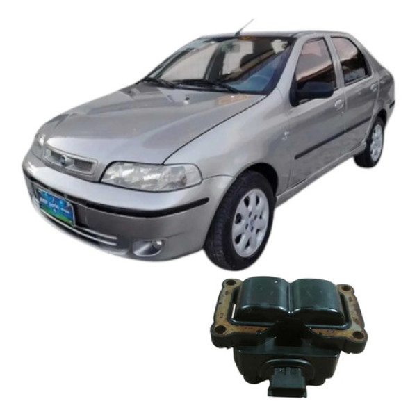 Bobina Ignição Fiat Siena 2000 Original 1.0 F000zs0222 