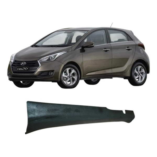 Soleira Dianteira Esquerda Hyundai Hb20 2016 1.0 3c Original Preto