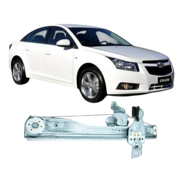 Maquina Vidro Traseira Esq Chevrolet Cruze Sedan 2014 Orig