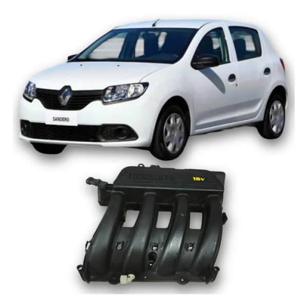 Coletor Admissão  Renault Sandero 2015 1.0 Original 
