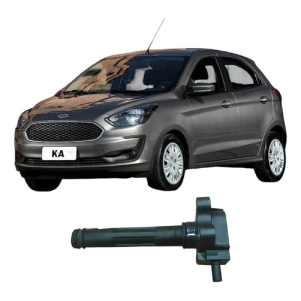 Bobina De Ignição Ford Ká 1.0 3cc Flex 2 Pinos E3bg12a366ca