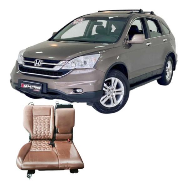 Banco Esncosto Traseiro Honda Cr-v 2010 2.0 4x4 Original Preto
