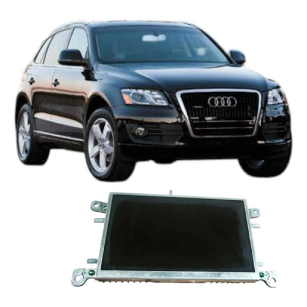 Tela Display Multimidea Audi Q5 2012 2.0 8t0919603f Original Preto
