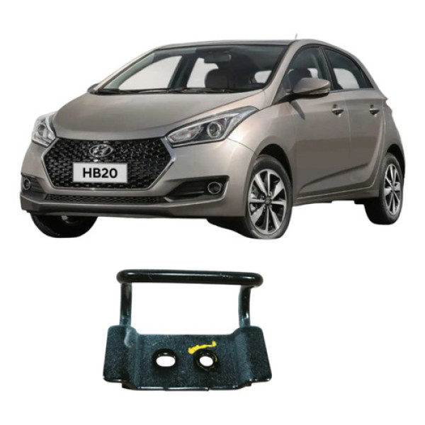 Suporte Banco Traseiro Hyundai Hb20 2019 1.0 3c Original Preto