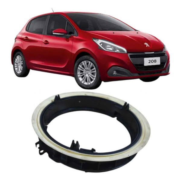 Suporte Alto Falante Porta Traseiro Esq Peugeot 208 2019 Ori