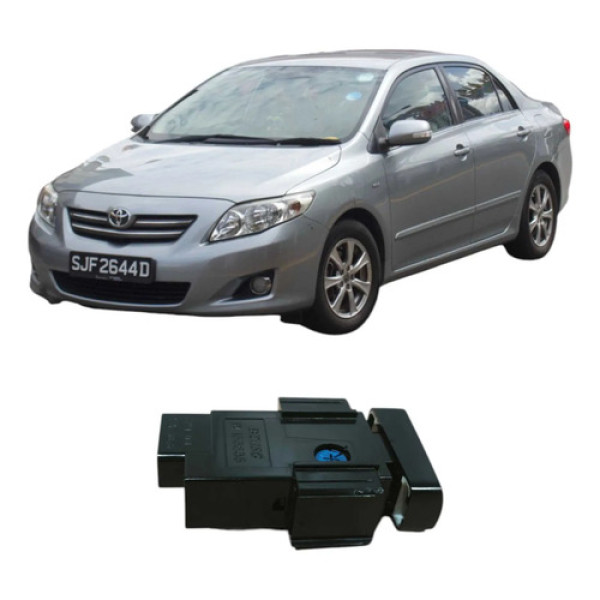 Botão Comando Ar Condicionado Corolla 2008 1.8 Orig 153635 Preto