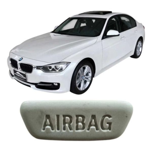 Emblema Airbag Coluna Bmw 320i Original 2015 Branco