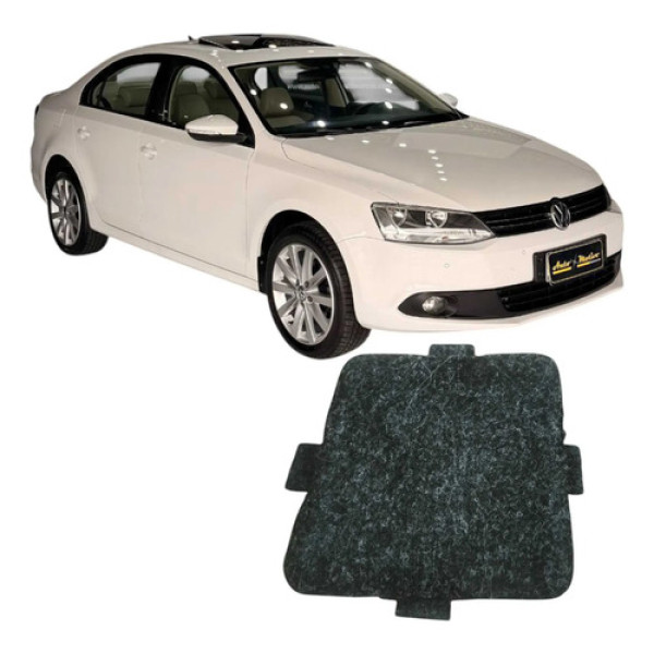 Tampa Forro Porta Malas Volkswagen Jetta 2013 2.0 Original Preto