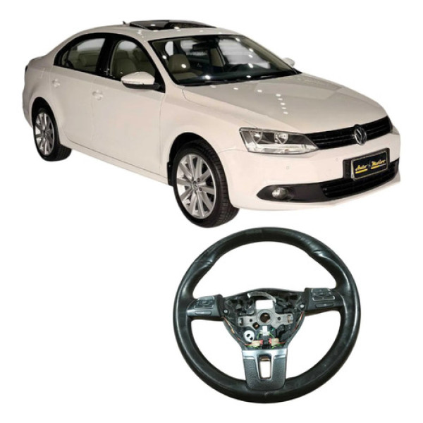 Volante Direçao Volkswagen Jetta 2013 2.0 5c0419091al Branco