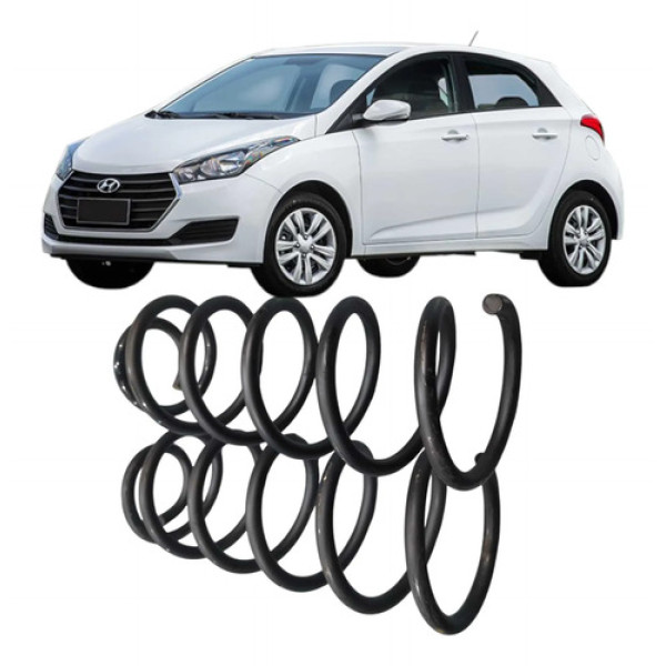 Par De Mola Traseiro Hyundai Hb20 1.0 3c 2018-2021