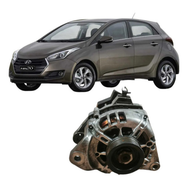 Alternador Igniçao Hyundai Hb20 2016 1.0 3c 3730004620