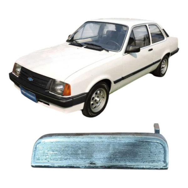 Maçaneta Esquerda Externa Chevrolet Chevet 1989 2p Original Branco Dianteira