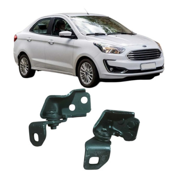 Par Dobradiça Traseira Esquerda Ford Ka 1.5 2019 Original