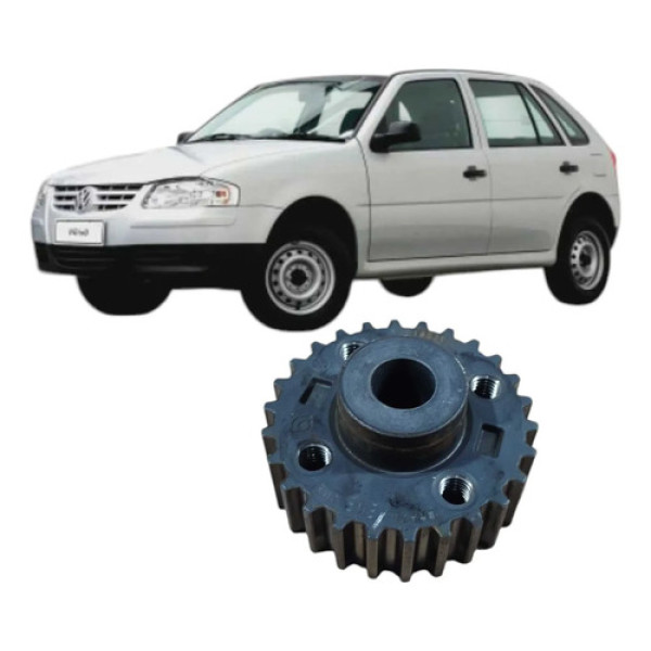 Polia Engrenagem Virabrequim Volkswagen Gol 2005 Original