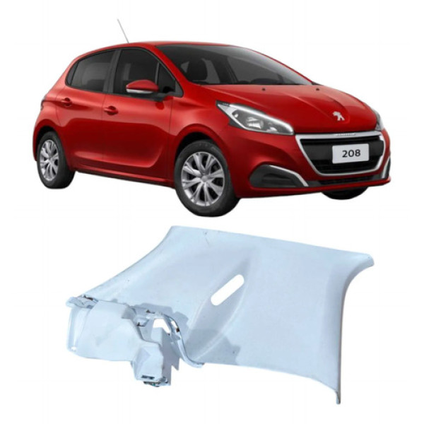 Suporte Bagagito Traseiro Esquerdo Peugeot 208 2019 Branco