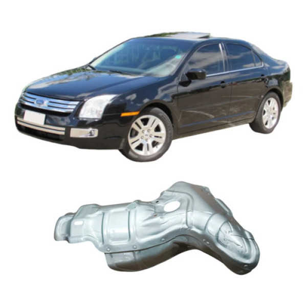  Defletor Escape Ford Fusion 2006-2009 2.3 Original  Prateado