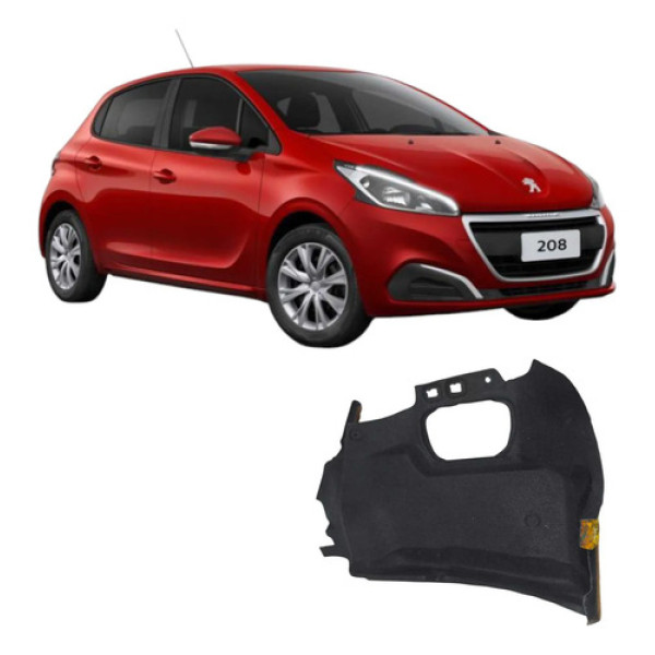 Forro Lateral Esquerdo Do Porta Malas Peugeot 208 2019