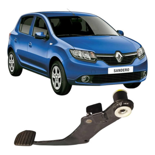 Pedal Freio Renault Sandero 2014-2019 P0m43 Preto