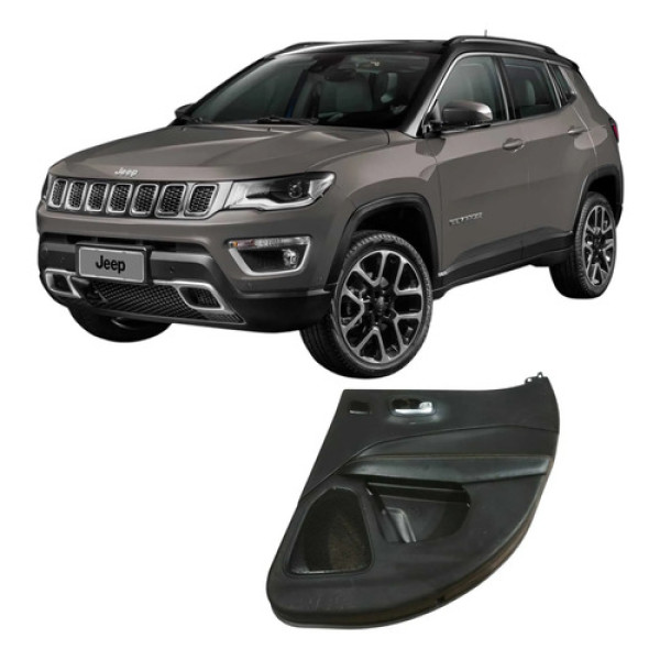 Forro Porta Traseiro Direito Jeep Compass 2020 2.0 Original
