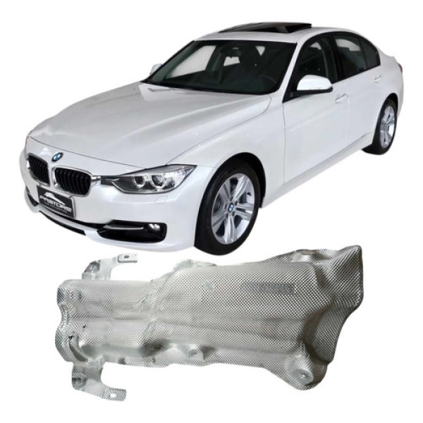 Defletor Calor Escapamento Bmw 320i 2015 2.0 Original