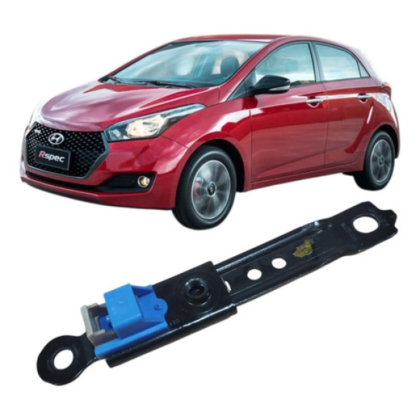 Trilho Regulagem Cinto Segurança Hyundai Hb20 2017 Original Preto