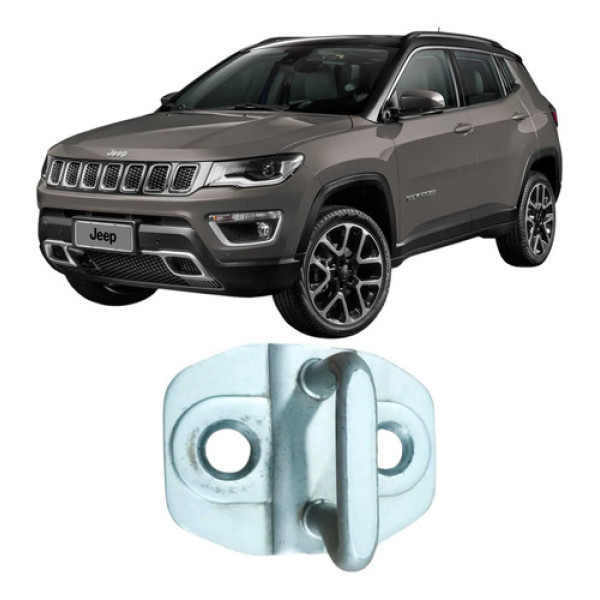 Batente Fechadura Porta Jeep Compass 2020 2.0 Original