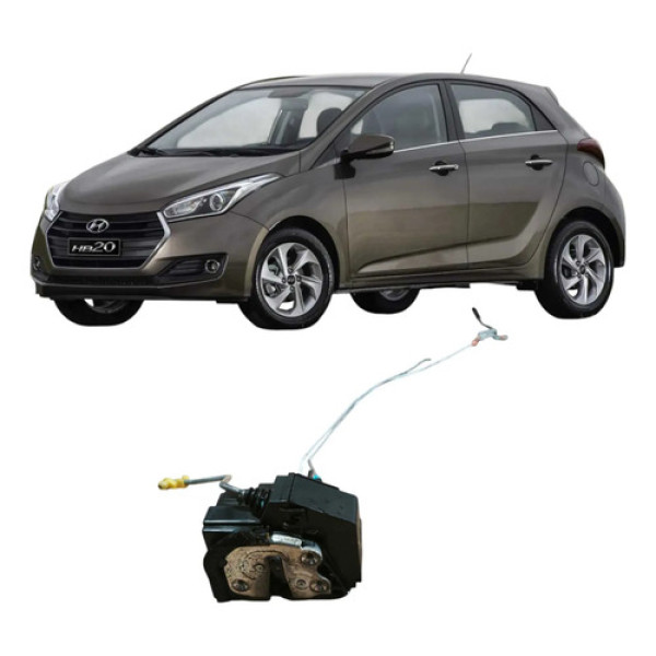 Fechadura Dianteira Direita Hyundai Hb20 2016 1.0 Original