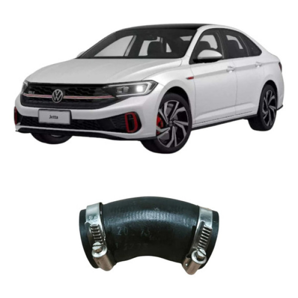 Mangueira Intercooler Volkswagen Jetta 2023 Gli 5qn145828 Preto